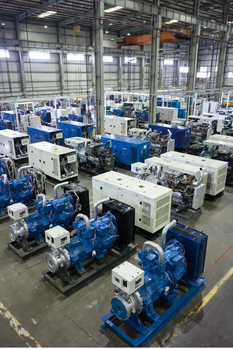 Industrial diesel generator set — WESS Technics